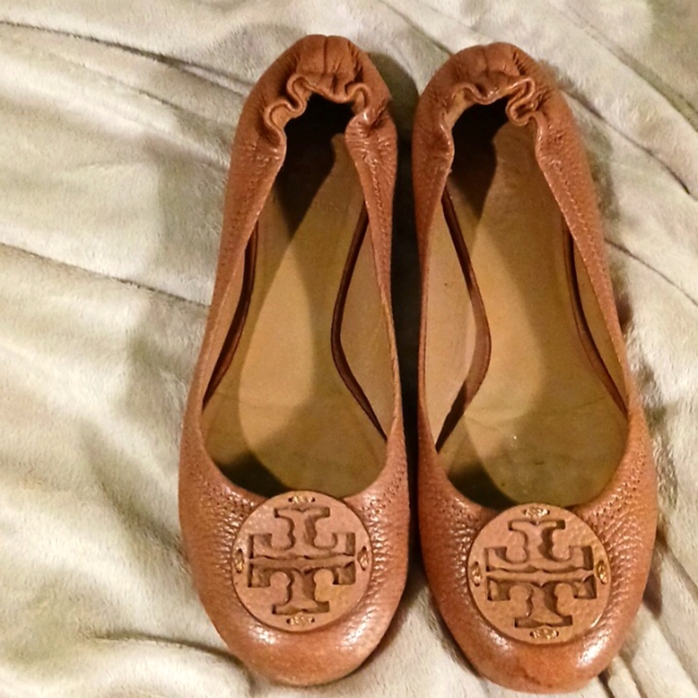 Size 8 tory Burch ballet flats